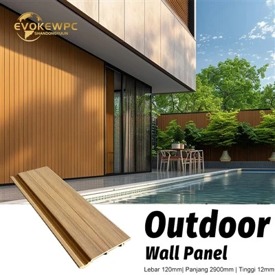 ASA Co-Extruded WPC Sab nrauv phab ntsa Cladding vaj huam sib luag