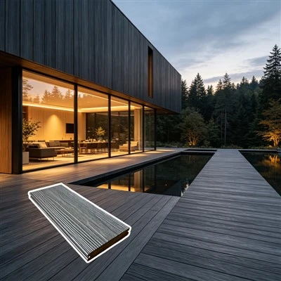3rd ASA Co-extruded Sab nraum zoov Decking